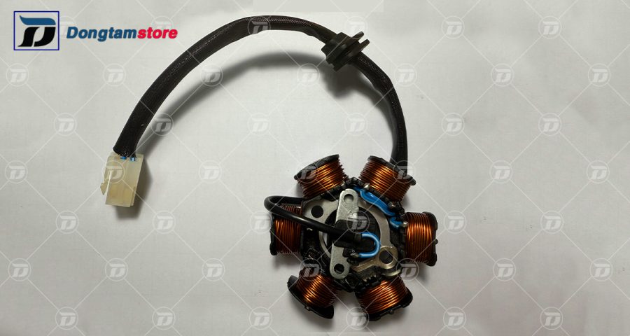 Bảng so sánh thực tế giữa cuộn lửa 6 đèn cho xe Wave độ và cuộn zin nguyên bản