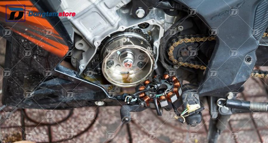 Vị trí mâm lửa xe máy